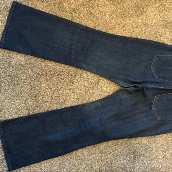 Loft Women’s Jeans 10P Curvy Bootcut Blue - Picture 4 of 6